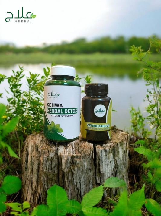 Herbal Detox Kehwa + Zenmetabolix Capsule Combo (90 Days course)